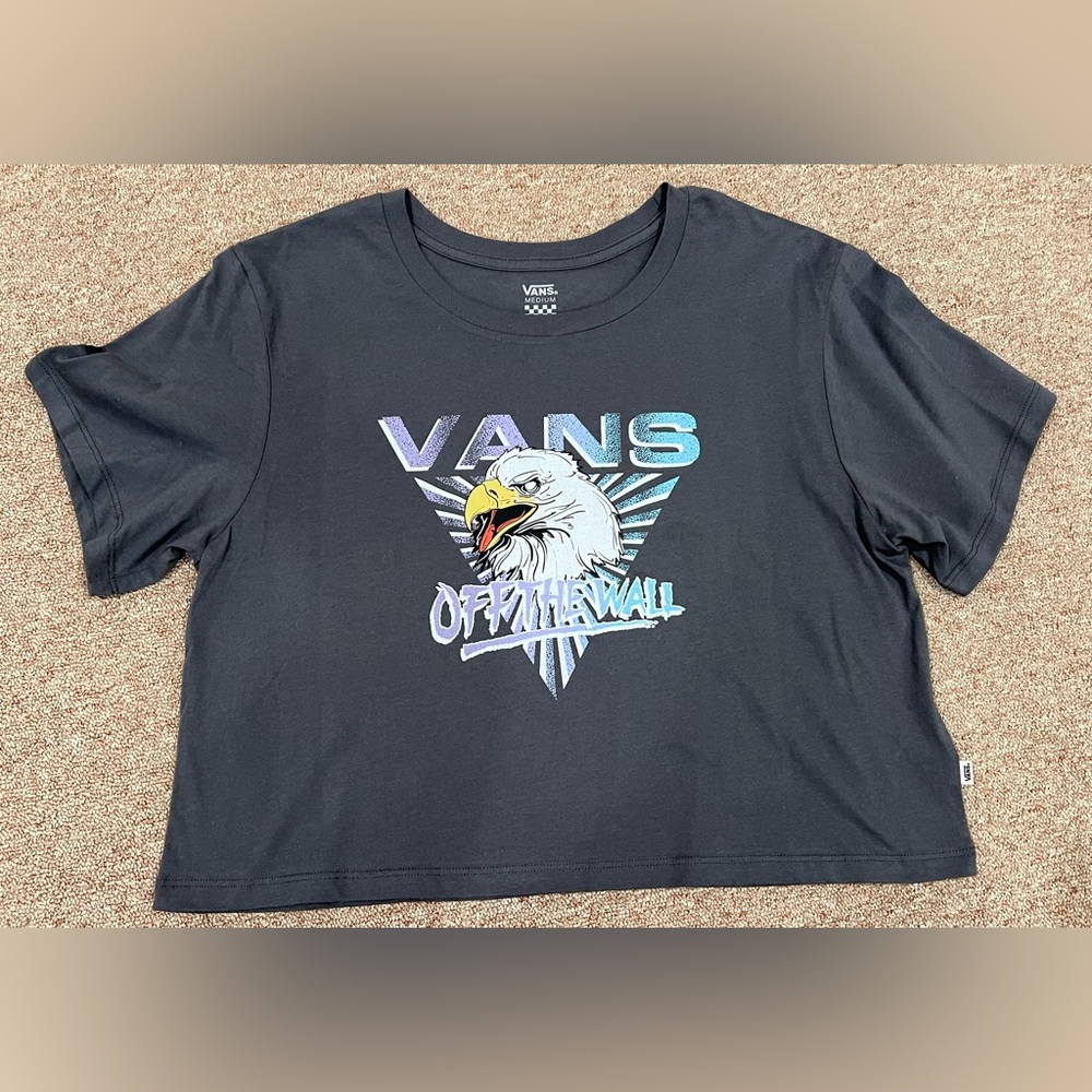 Vans Cropped T Shirt